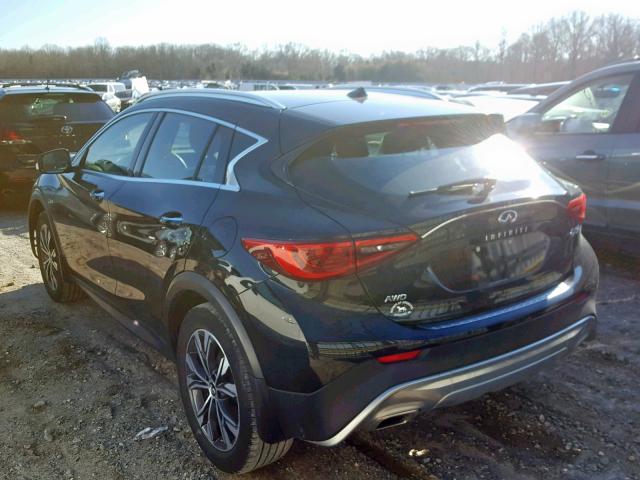 SJKCH5CR5JA055324 - 2018 INFINITI QX30 BASE BLACK photo 3