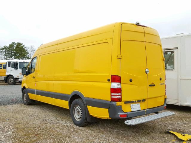 WDYPE8CB1C5665917 - 2012 FREIGHTLINER SPRINTER 2 YELLOW photo 3