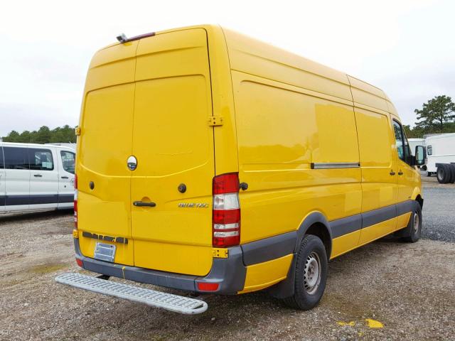 WDYPE8CB1C5665917 - 2012 FREIGHTLINER SPRINTER 2 YELLOW photo 4