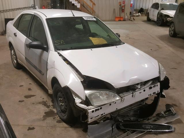 1FAFP34N56W100393 - 2006 FORD FOCUS ZX4 WHITE photo 1