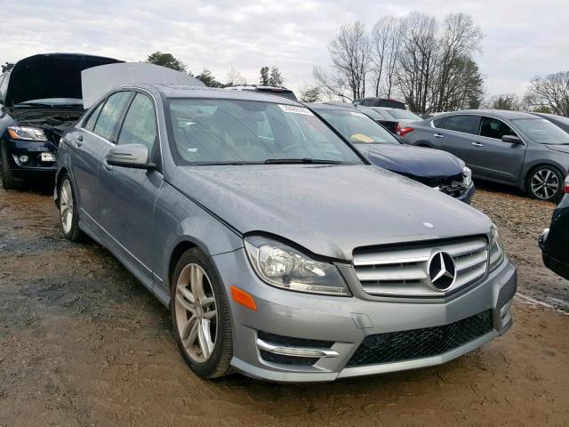 WDDGF4HB6DR274188 - 2013 MERCEDES-BENZ C 250 SILVER photo 1