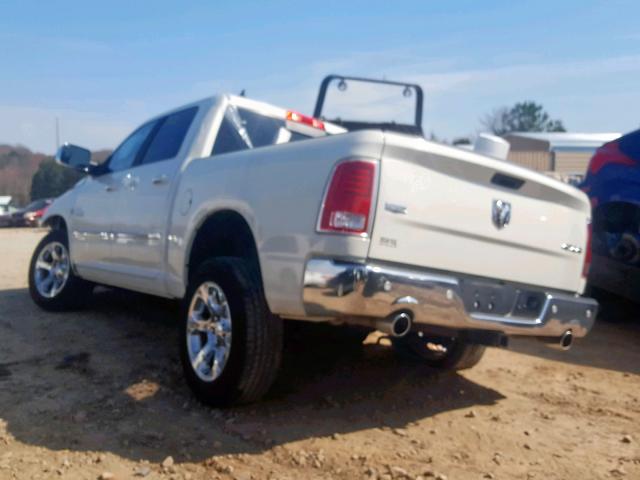 1C6RR7NT2JS108688 - 2018 RAM 1500 LARAM WHITE photo 3