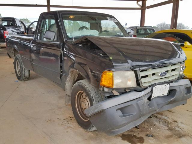 1FTYR10U31TA68505 - 2001 FORD RANGER BLACK photo 1