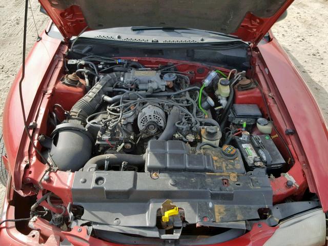 1FAFP45X5WF204811 - 1998 FORD MUSTANG GT RED photo 7