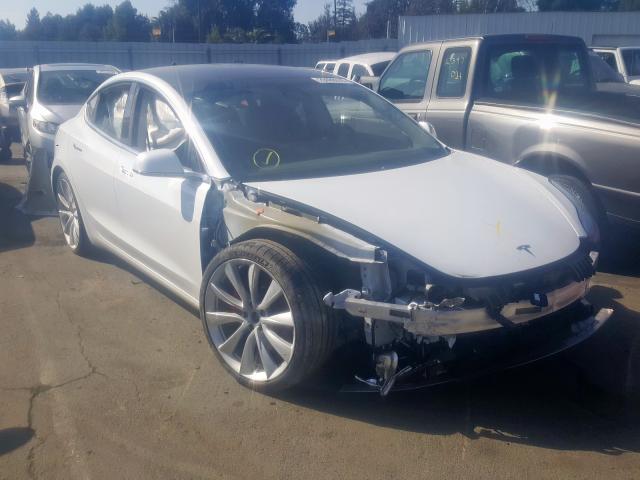 5YJ3E1EBXJF106540 - 2018 TESLA MODEL 3  photo 1