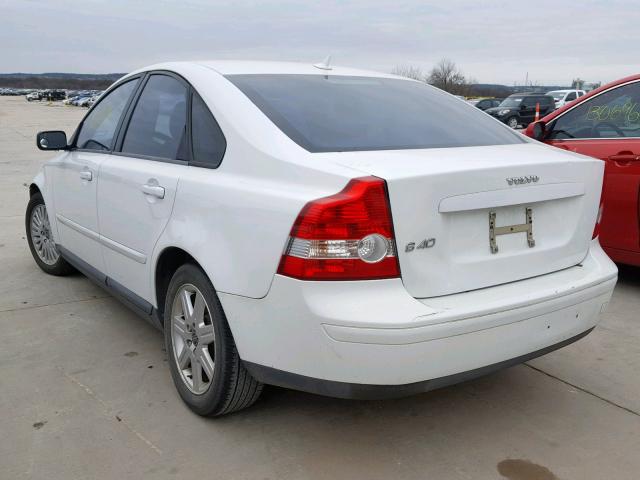 YV1MS382242010505 - 2004 VOLVO S40 2.4I WHITE photo 3