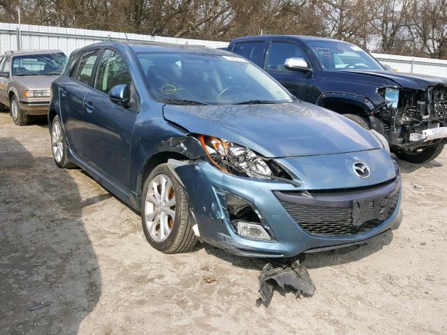 JM1BL1M64B1407000 - 2011 MAZDA 3 S BLUE photo 1