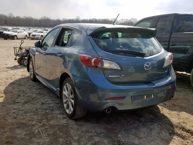 JM1BL1M64B1407000 - 2011 MAZDA 3 S BLUE photo 3