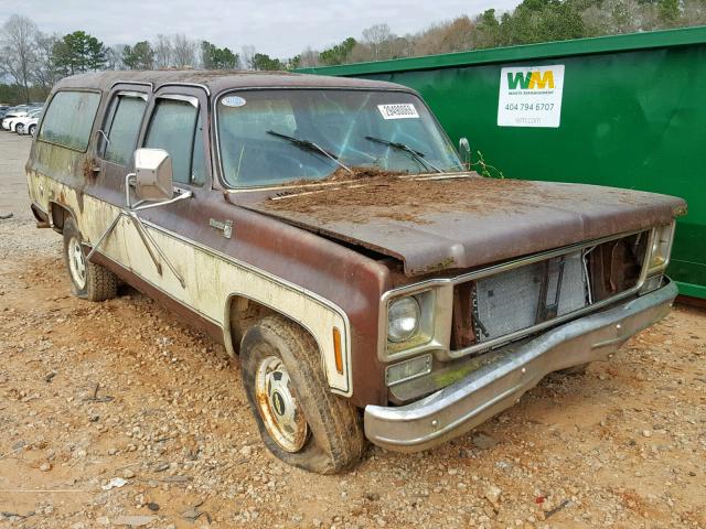 CCS268F175700 - 1978 CHEVROLET SUBURBAN BROWN photo 1