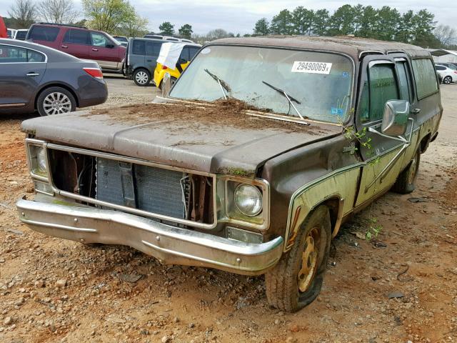 CCS268F175700 - 1978 CHEVROLET SUBURBAN BROWN photo 2