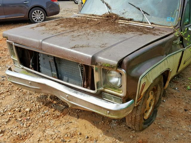 CCS268F175700 - 1978 CHEVROLET SUBURBAN BROWN photo 9