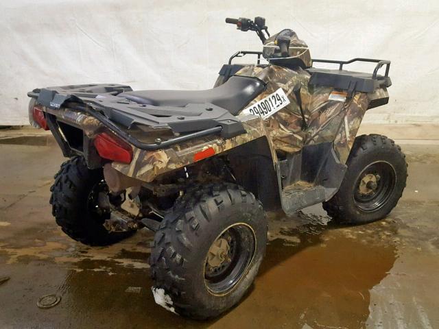 4XASEE571FA243100 - 2015 POLARIS SPORTSMAN GREEN photo 4