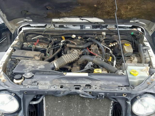 1J4FA54157L130060 - 2007 JEEP WRANGLER S SILVER photo 7