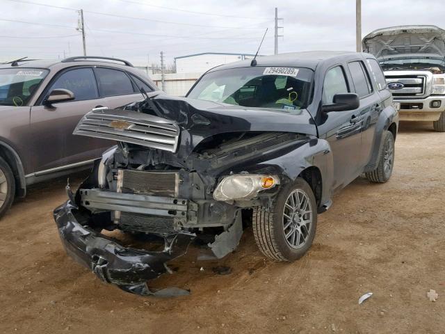 3GNBAADB3AS580370 - 2010 CHEVROLET HHR LS Қара фото 2