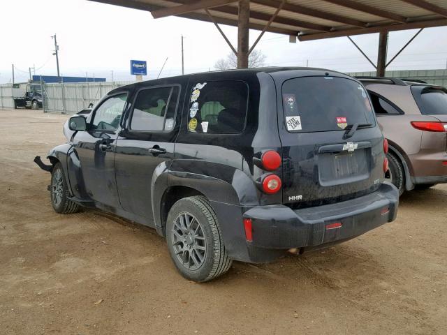 3GNBAADB3AS580370 - 2010 CHEVROLET HHR LS Қара фото 3