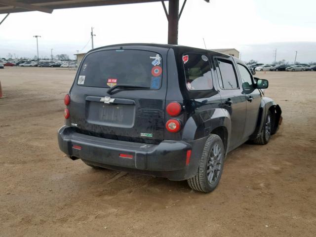 3GNBAADB3AS580370 - 2010 CHEVROLET HHR LS Қара фото 4