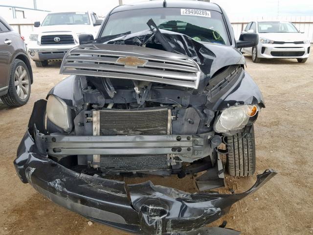 3GNBAADB3AS580370 - 2010 CHEVROLET HHR LS Қара фото 9