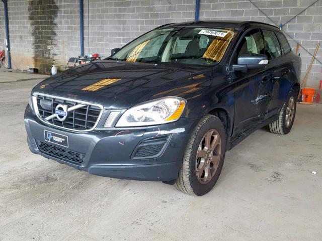 YV4952DZ6D2421791 - 2013 VOLVO XC60 3.2 GRAY photo 2