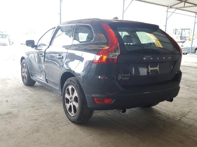 YV4952DZ6D2421791 - 2013 VOLVO XC60 3.2 GRAY photo 3