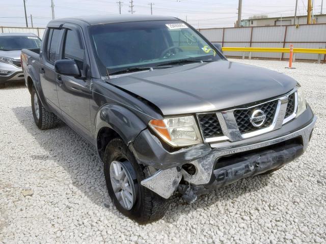 1N6AD07W75C425303 - 2005 NISSAN FRONTIER C CHARCOAL photo 1