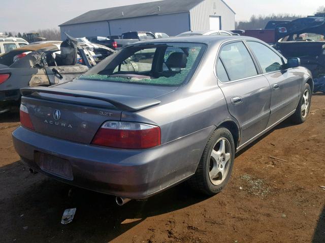 19UUA56673A040292 - 2003 ACURA 3.2TL GRAY photo 4