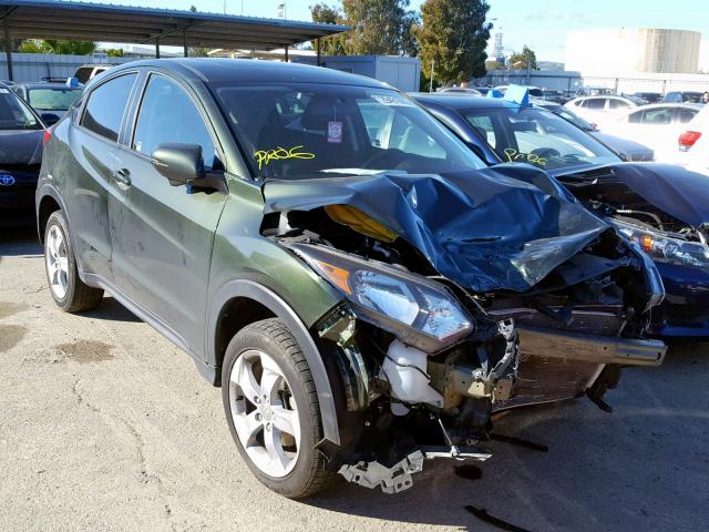 3CZRU6H55GM740675 - 2016 HONDA HR-V EX GREEN photo 1