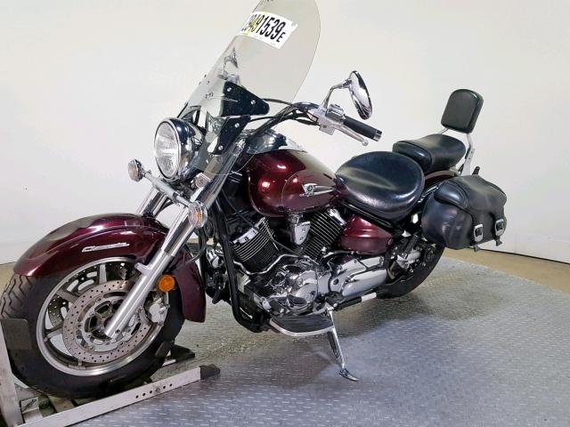 JYAVP11E47A096023 - 2007 YAMAHA XVS1100 BURGUNDY photo 4