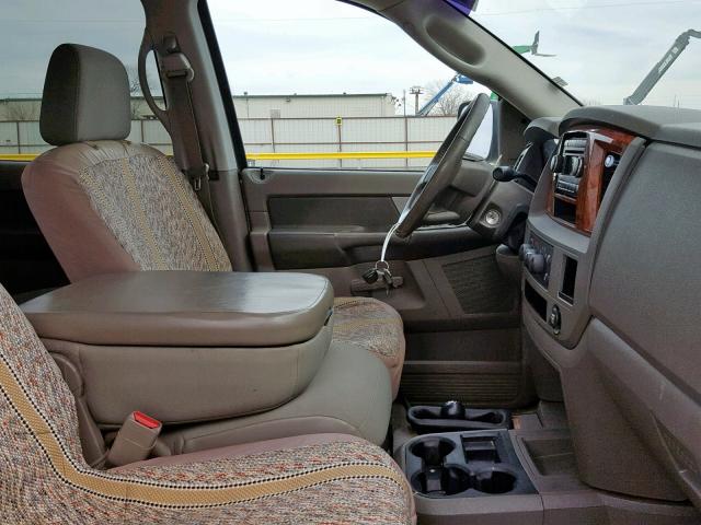 3D7KS28C07G702893 - 2007 DODGE RAM 2500 S თაფლისფერი ფოტო 5
