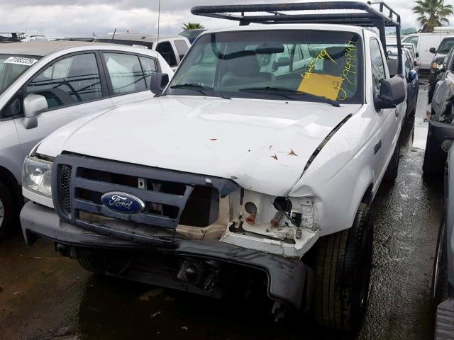 1FTKR1AE5BPA29728 - 2011 FORD RANGER WHITE photo 2