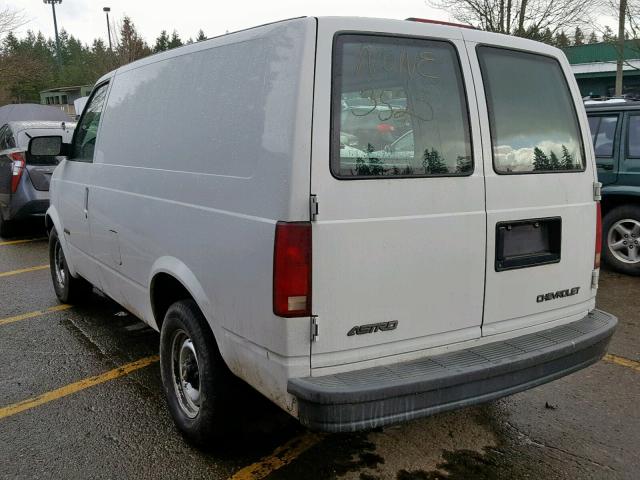 1GCDM19WXYB143525 - 2000 CHEVROLET ASTRO WHITE photo 3