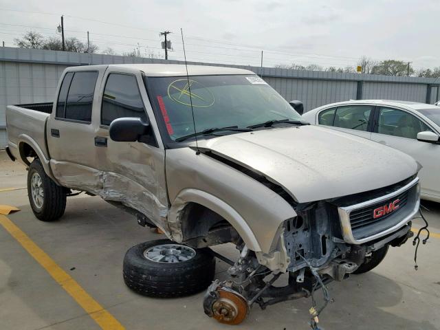 1GTDT13W02K153791 - 2002 GMC SONOMA TAN photo 1