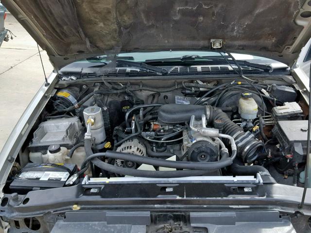 1GTDT13W02K153791 - 2002 GMC SONOMA TAN photo 7