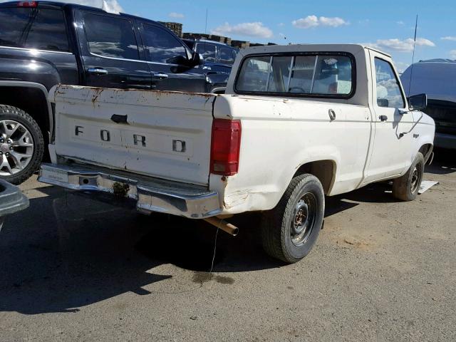 1FTBR10A6J4C89781 - 1988 FORD RANGER WHITE photo 4