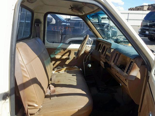 1FTBR10A6J4C89781 - 1988 FORD RANGER WHITE photo 5