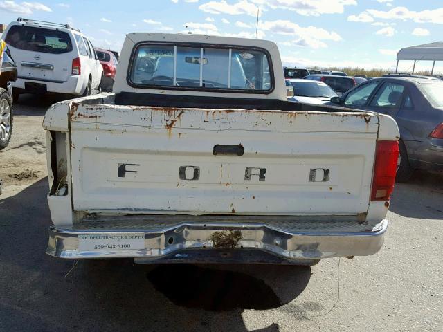 1FTBR10A6J4C89781 - 1988 FORD RANGER WHITE photo 6