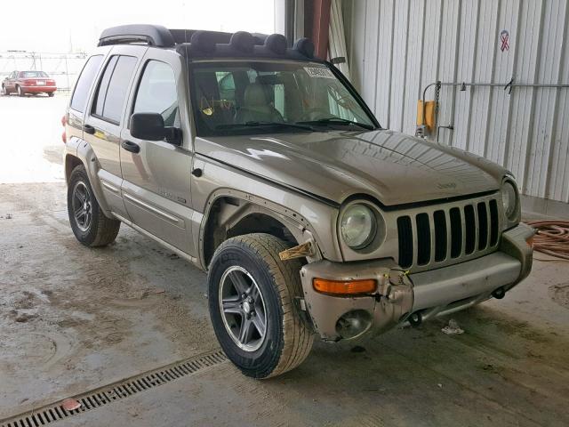 1J4GL38KX3W606978 - 2003 JEEP LIBERTY RE GREEN photo 1