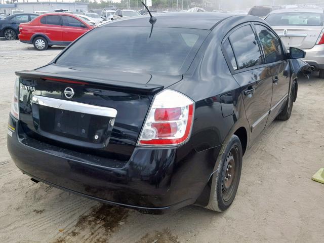 3N1AB6AP9BL610775 - 2011 NISSAN SENTRA 2.0 BLACK photo 4