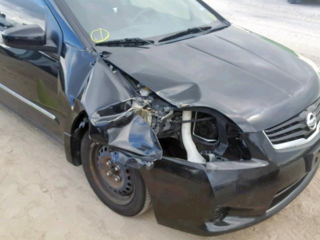 3N1AB6AP9BL610775 - 2011 NISSAN SENTRA 2.0 BLACK photo 9