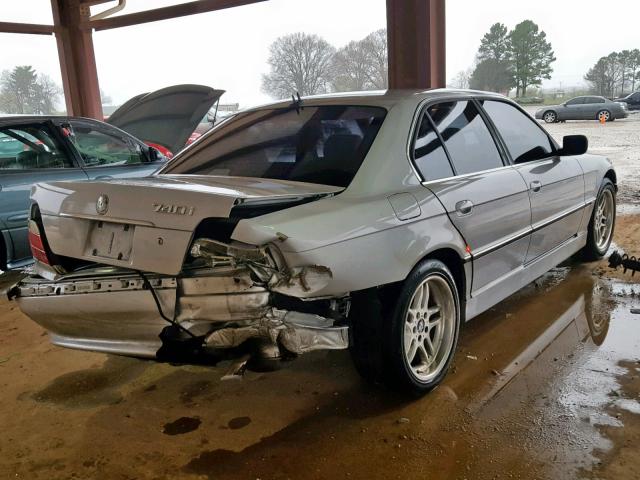 WBAGG83481DN86123 - 2001 BMW 740 I AUTO SILVER photo 4