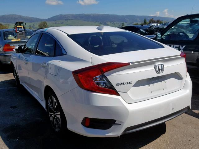 JHMFC1F74JX008508 - 2018 HONDA CIVIC EXL WHITE photo 3