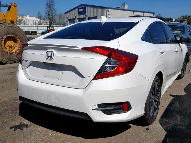 JHMFC1F74JX008508 - 2018 HONDA CIVIC EXL WHITE photo 4