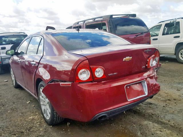 1G1ZK57728F204690 - 2008 CHEVROLET MALIBU LTZ 勃艮第红 照片 3