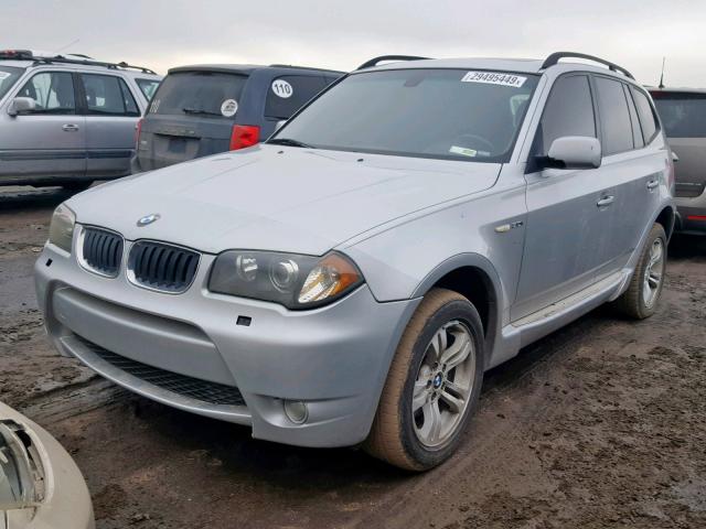 WBXPA93415WD02910 - 2005 BMW X3 3.0I GRAY photo 2