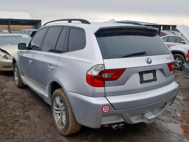 WBXPA93415WD02910 - 2005 BMW X3 3.0I GRAY photo 3