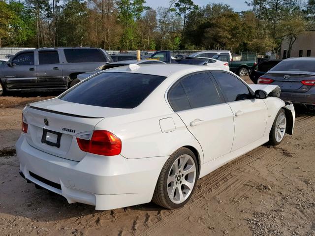 WBAVB33506KR79781 - 2006 BMW 330 I WHITE photo 4