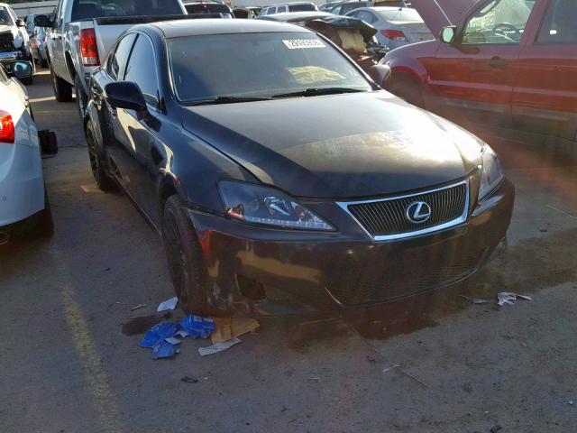 JTHBE262X82013576 - 2008 LEXUS IS 350 BLACK photo 1