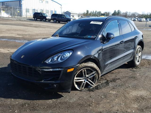 WP1AB2A59GLB45422 - 2016 PORSCHE MACAN S BLACK photo 2