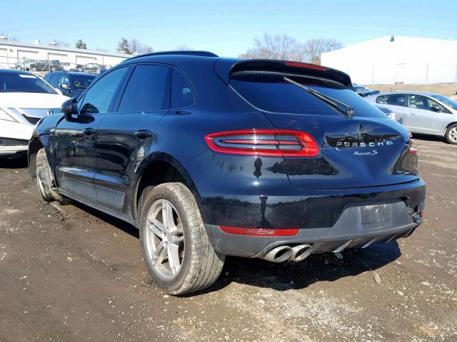 WP1AB2A59GLB45422 - 2016 PORSCHE MACAN S BLACK photo 3