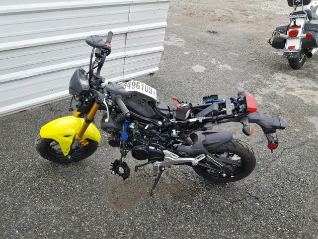 MLHJC7519J5011151 - 2018 HONDA GROM YELLOW photo 4