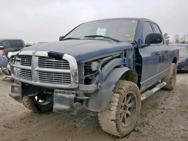 1D7HA18Z13J508989 - 2003 DODGE RAM 1500 S BLUE photo 2